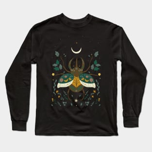 Floral Beetle Long Sleeve T-Shirt